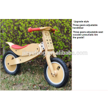 Rueda de madera de bicicleta de equilibrio infantil de 12 pulgadas